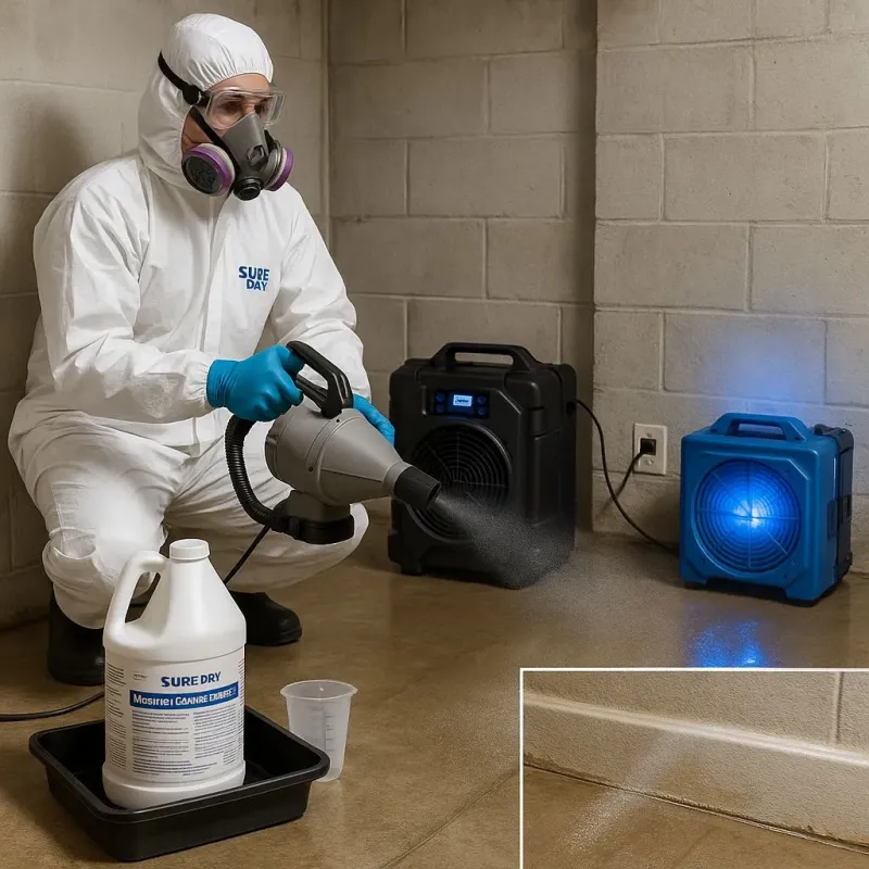 Sanitization and Odor Removal process in West Pittston, PA